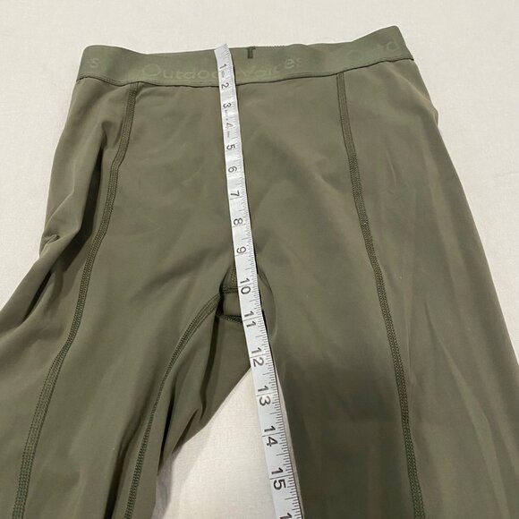 Outdoor Voices SuperForm Bloom 7/8 Leggings Olive Green Size S - Picture 7 of 8